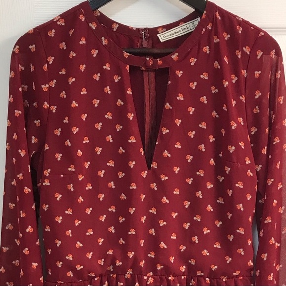 Abercrombie & Fitch Floral Jumper size 8 - Picture 4 of 16